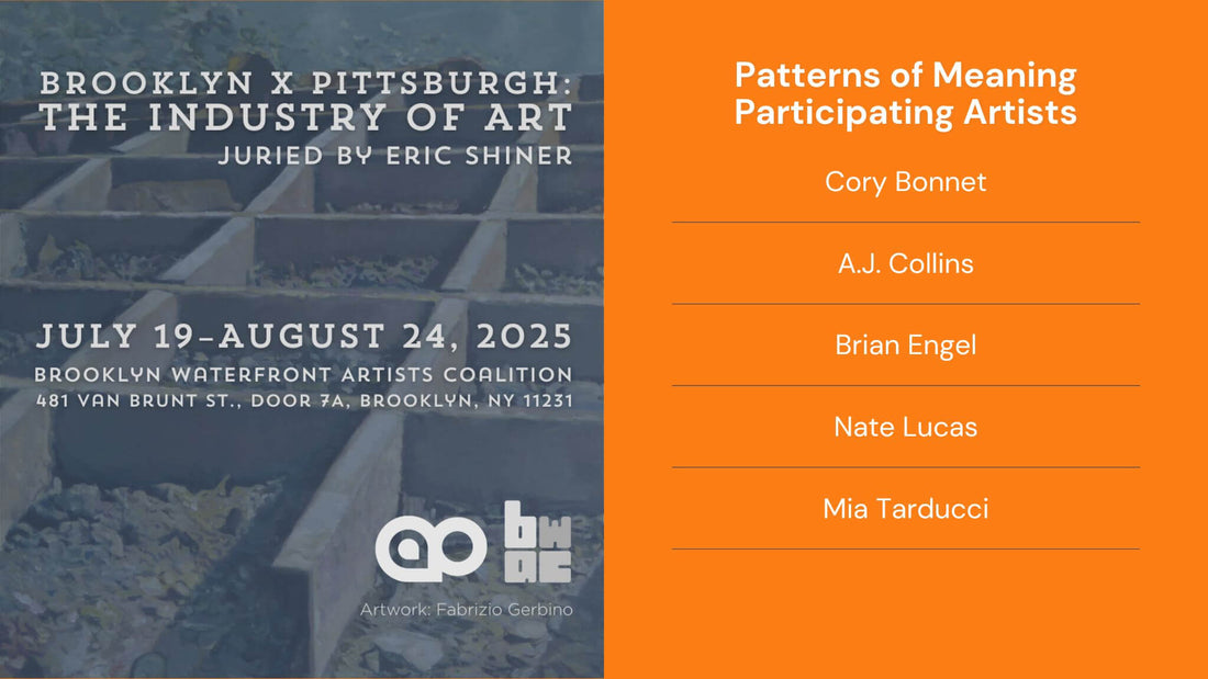 From Pittsburgh to Brooklyn: Patterns of Meaning Artists Join "The Industry of Art"