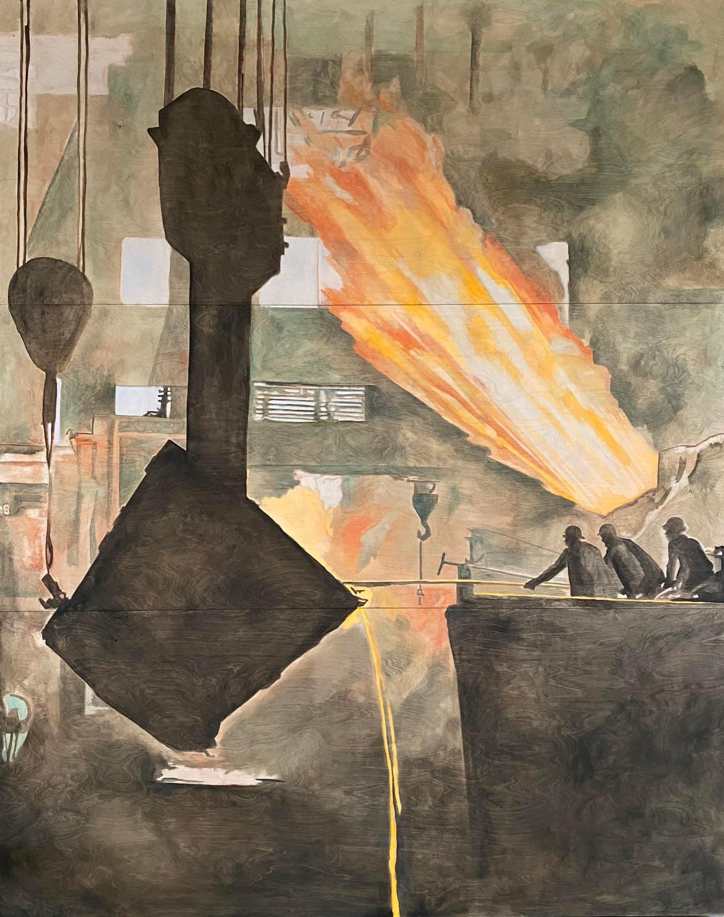 Interior Blow Off 22 x 17 inches