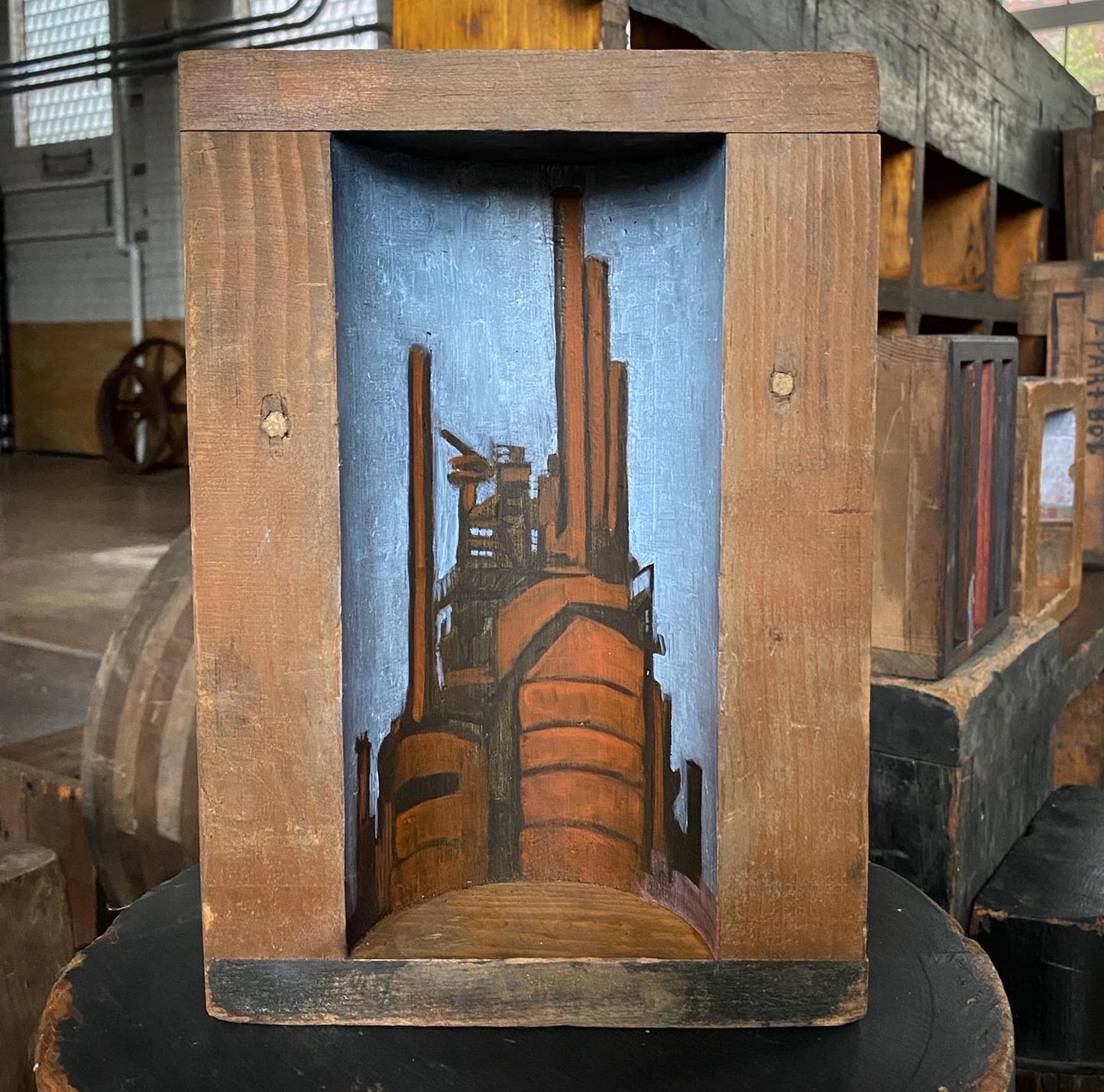 Core Box Mill Painting No. 3