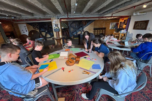 From Sketch to Cast: McGuffey Students Experience Aluminum Casting at Patterns of Meaning