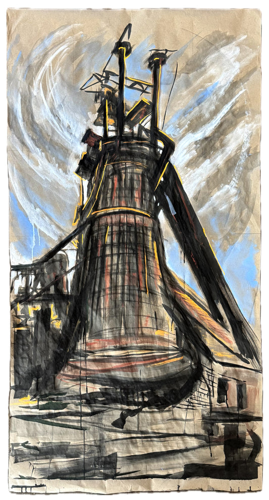 Carrie Furnace 22 x 11.5 inches